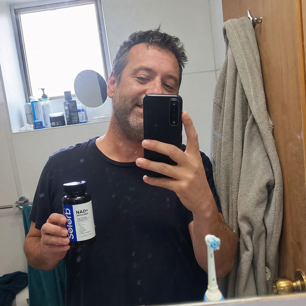 Selerb NAD+ Energía y Vitalidad Masculina