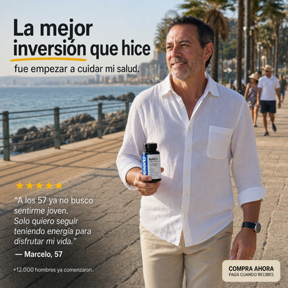 Selerb NAD+ Energía y Vitalidad Masculina